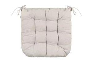 ARDESTO Подушка для стула Oliver, беж, 40х40см, 100% хлопок (нап.холоф.50% пп 50%)