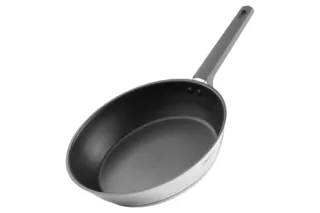 ARDESTO Frying pan deep Gemini 28 cm, stainless steel