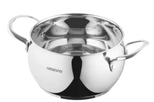 ARDESTO Каструля Gemini, скляна кришка, 3.0 л, нержавіюча сталь