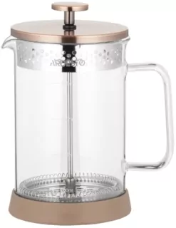 ARDESTO French press Gemini, 800 ml, stainless steel, glass