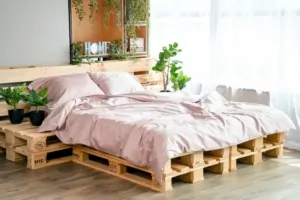 ARDESTO Простирадло Mix&Match, 240х260см, 100% бавовна, сатин, пудра
