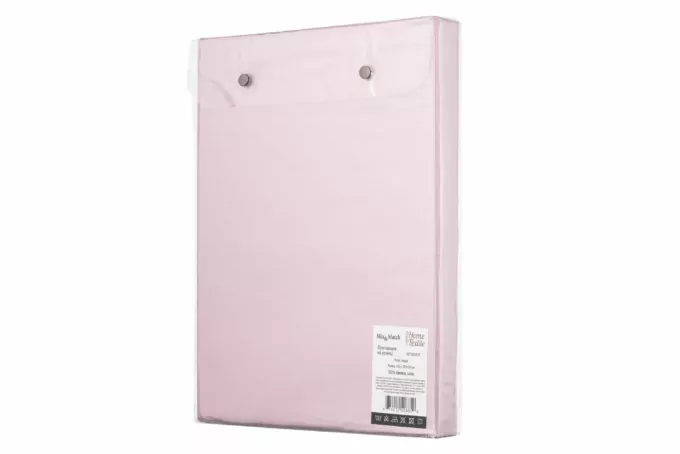 ARDESTO Простирадло на резинці Mix&Match, 180×200+30см, 100% бавовна, сатин, пудра