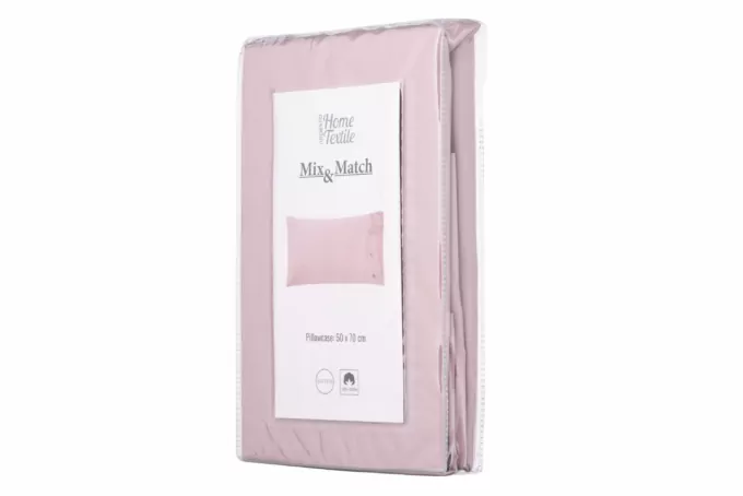 ARDESTO Наволочка Mix&Match, 50х70см, 100% бавовна, сатин, пудра