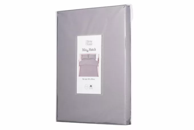 ARDESTO Flat Sheet Mix&Match, sateen, monsoon, 240х260cm, 100% cotton