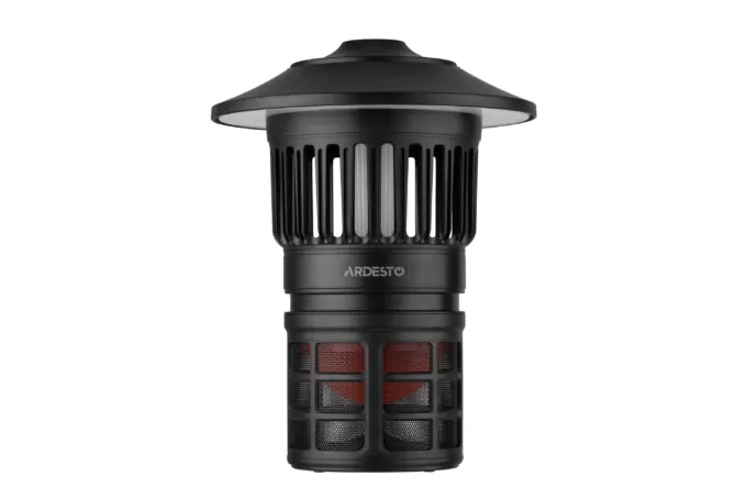 ARDESTO mosquito killer lantern, 5W, 2.5-5 hours oper. time, 6000-6500K, battery cap. 2000 mAh., USB-C/USB-A, black