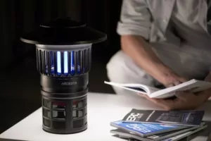 ARDESTO mosquito killer lantern, 5W, 2.5-5 hours oper. time, 6000-6500K, battery cap. 2000 mAh., USB-C/USB-A, black