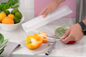 ARDESTO Кухонний диспенсер для харчової плівки та фольги Fresh, 90 х 336 х 55 мм, прозорий, пластик
