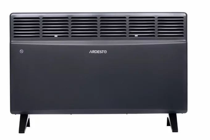 ARDESTO Конвектор електричний СН-2000ECW, 2000 Вт, 20 м2, LED-дисплей, IP24, антрацит матовий
