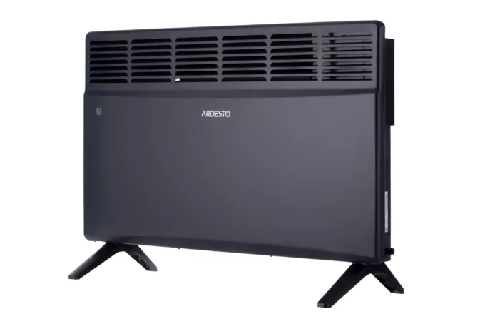 ARDESTO Конвектор електричний СН-2000ECW, 2000 Вт, 20 м2, LED-дисплей, IP24, антрацит матовий