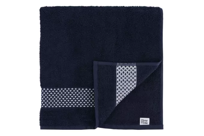 ARDESTO Terry towel set Holiday 2 pcs., 50х90cm, 70х140cm, 100% cotton, indigo