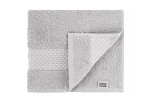 ARDESTO Terry towel set Holiday 4 pcs., 50х90cm, 2 pcs. – indigo, 2 pcs. – silver, 100% cotton