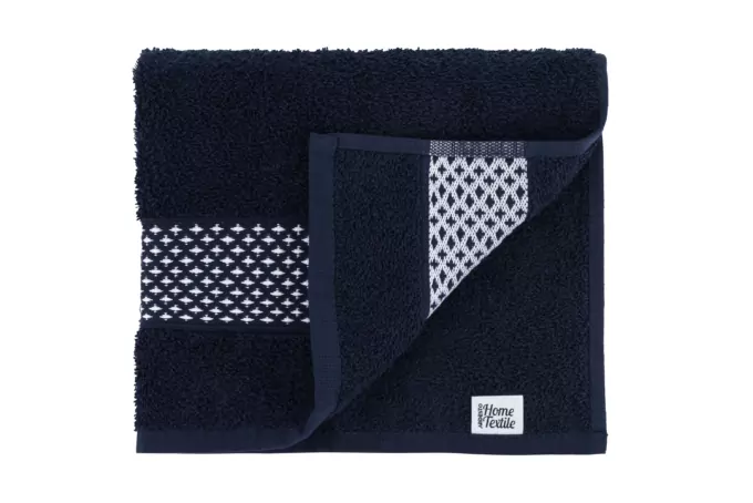 ARDESTO Terry towel set Holiday 4 pcs., 50х90cm, 2 pcs. – indigo, 2 pcs. – silver, 100% cotton