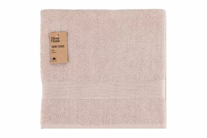 ARDESTO Terry towel Benefit, 70х140cm, 100% cotton, ivory