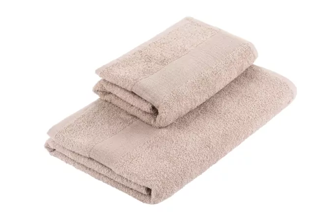ARDESTO Terry towel Benefit, 70х140cm, 100% cotton, ivory