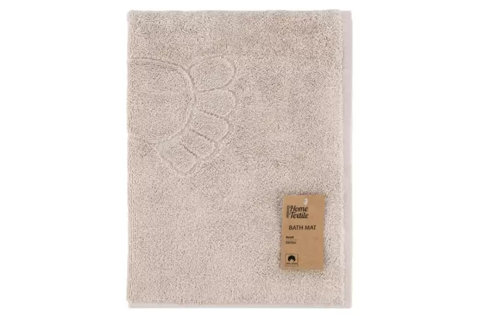 ARDESTO Terry towel for feet Benefit, 50х70cm, 100% cotton, ivory