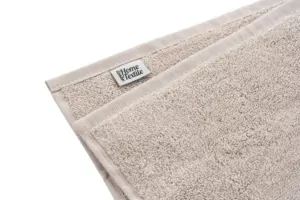 ARDESTO Terry towel for feet Benefit, 50х70cm, 100% cotton, ivory