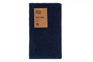 ARDESTO Terry towel Air, navy, 30x50cm, 100% cotton