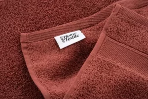 ARDESTO Terry towel SuperSoft, terracotta, 70x140cm, 100% cotton