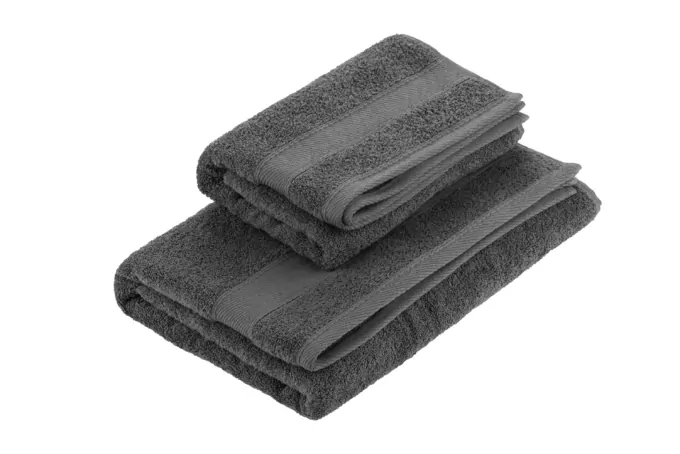 ARDESTO Terry towel SuperSoft, coal, 70x140cm, 100% cotton