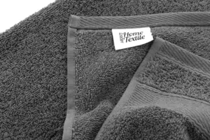 ARDESTO Terry towel SuperSoft, coal, 70x140cm, 100% cotton