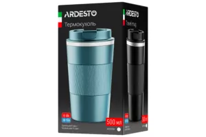 ARDESTO Термочашка Urban 500 мл, нержавеющая сталь, зеленый
