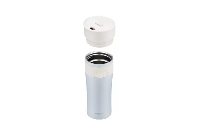 ARDESTO Travel mug CaldoCup 450 ml, stainless steel, blue