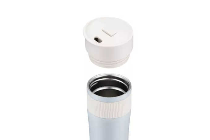 ARDESTO Travel mug CaldoCup 450 ml, stainless steel, blue