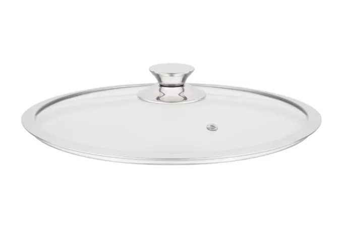 ARDESTO Lid Gemini 28 cm, glass, stainless steel