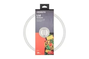 ARDESTO Lid Gemini 28 cm, glass, stainless steel