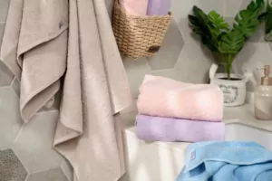 ARDESTO Полотенце махровое Benefit, 50х90см, 100% хлопок, сиреневый