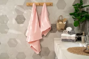 ARDESTO Рушник махровий Benefit, 50х90см, 100% бавовна, рожевий