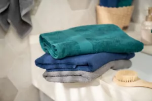 ARDESTO Terry towel Benefit, 70х140cm, 100% cotton, dark blue