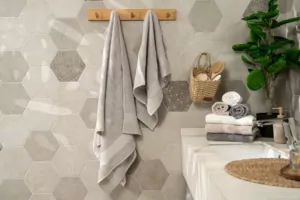 ARDESTO Набор полотенец махровых Holiday 2 шт., 50х90см, 70х140см, 100% хлопок, серебристый