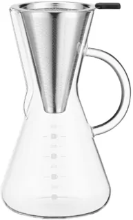 ARDESTO Coffee pot Black Mars, 600 ml, borosilicate glass