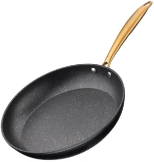 ARDESTO Fry pan Black Mars Sparkle, 28cm, aluminium, black