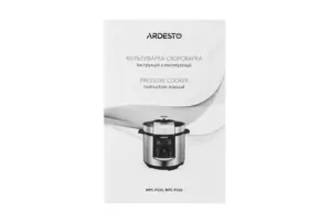 ARDESTO Мультиварка-скороварка MPC-P225, 900Вт, чаша-5л, електр. керування , книга рецептів, нерж. сталь+пластик, срібляста