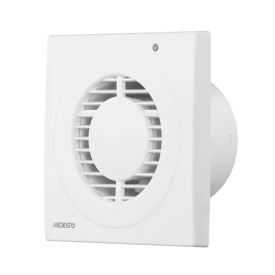 ARDESTO Витяжний вентилятор BFO-120W 20 Вт, 150 м3/г, 2300 об./хв., 35 дБ, білий