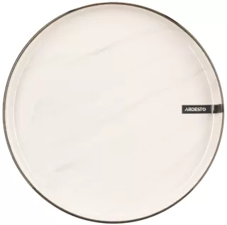 ARDESTO Dinner plate Marmo, 27 cm, beige, ceramics