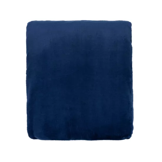 ARDESTO Плед Flannel, 200×220 см, 100% полиэстер, синий