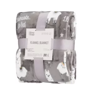 ARDESTO Плед Flannel, 160х200см, 100% полиэстер, ламы