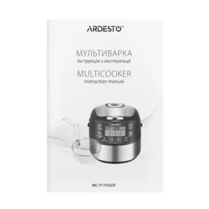 ARDESTO multicooker, 860W, bowl-5L, electronic control, fry basket , inox/plastic , silver