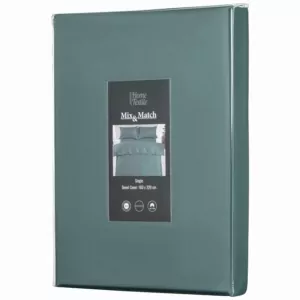 ARDESTO Duvet Cover Mix&Match Premium, sateen, green, 160x220cm, 100% cotton