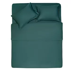 ARDESTO Duvet Cover Mix&Match Premium, sateen, green, 160x220cm, 100% cotton