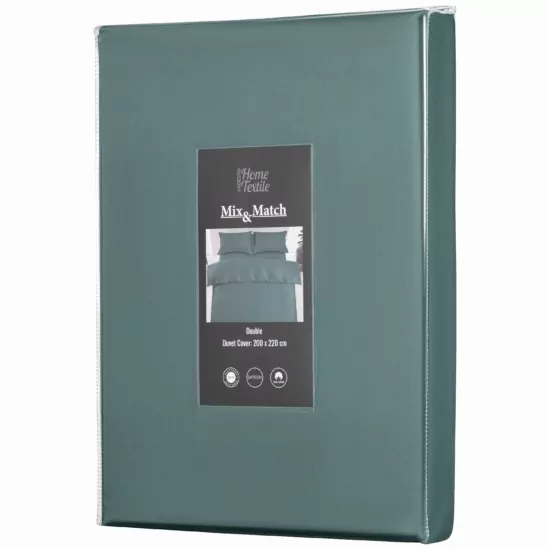 ARDESTO Підковдра Mix&Match Premium, 200х220см, 100% бавовна, сатин, зелений