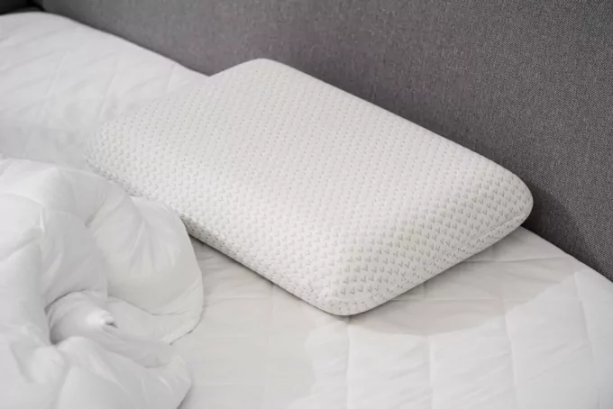 ARDESTO Classic pillow Sleepwell, 60х40х12cm, aircell memory foam, white
