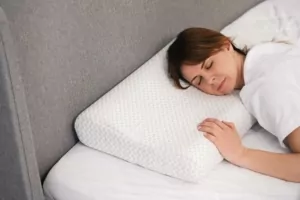 ARDESTO Contour pillow Sleepwell, 60х40х11/9cm, aircell memory foam, white