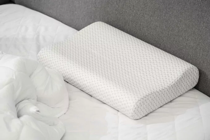 ARDESTO Contour pillow Sleepwell, 60х40х11/9cm, aircell memory foam, white