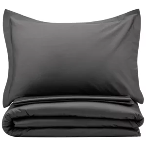 ARDESTO Пододеяльник Mix&Match Premium, 200х220см, 100% хлопок, сатин, серый
