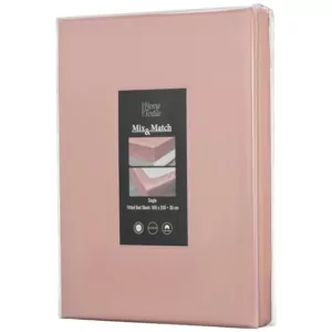 ARDESTO Простынь на резинке Mix&Match Premium, 160х200+30см, 100% хлопок, сатин, нюд