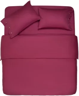 ARDESTO Простынь Mix&Match, 180х240см, 100% хлопок, сатин, ягодный
